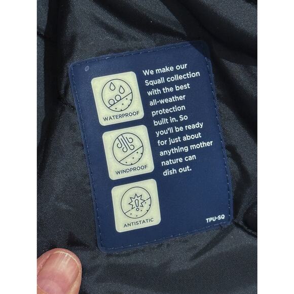 Lands' End Black Squall Jacket | Women's XS 2-4 - Picture 7 of 9